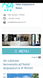 Mobile Screenshot of hotelacquazzurra.it